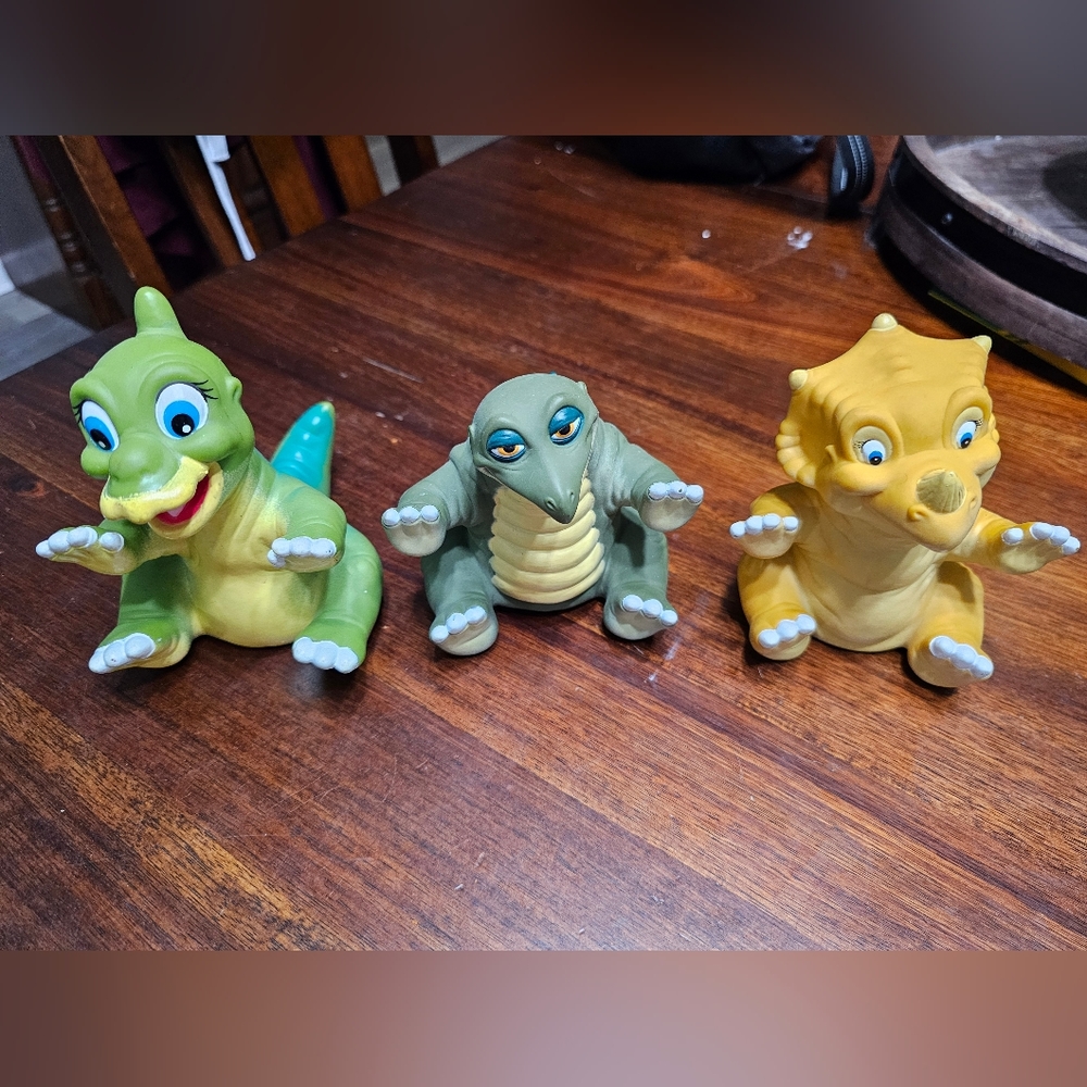 Land Before Time Puppets from Pizza Hut